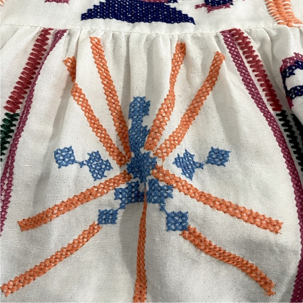 FARM Rio Jimena Embroidered Mini Dress Large NWOT - Picture 8 of 16